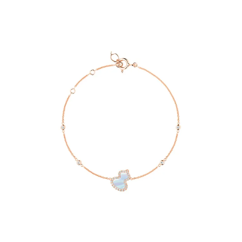 Qeelin Wulu 18K Rose Gold, Diamond, Mother Of Pearl Bracelets Women's-0