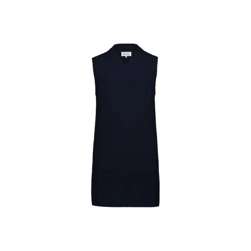 Maison Margiela Sleeveless Dresses Women's Blue