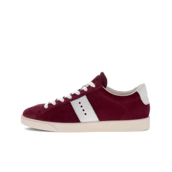 Ecco Stylish Skateboarding Shoes Women's Red