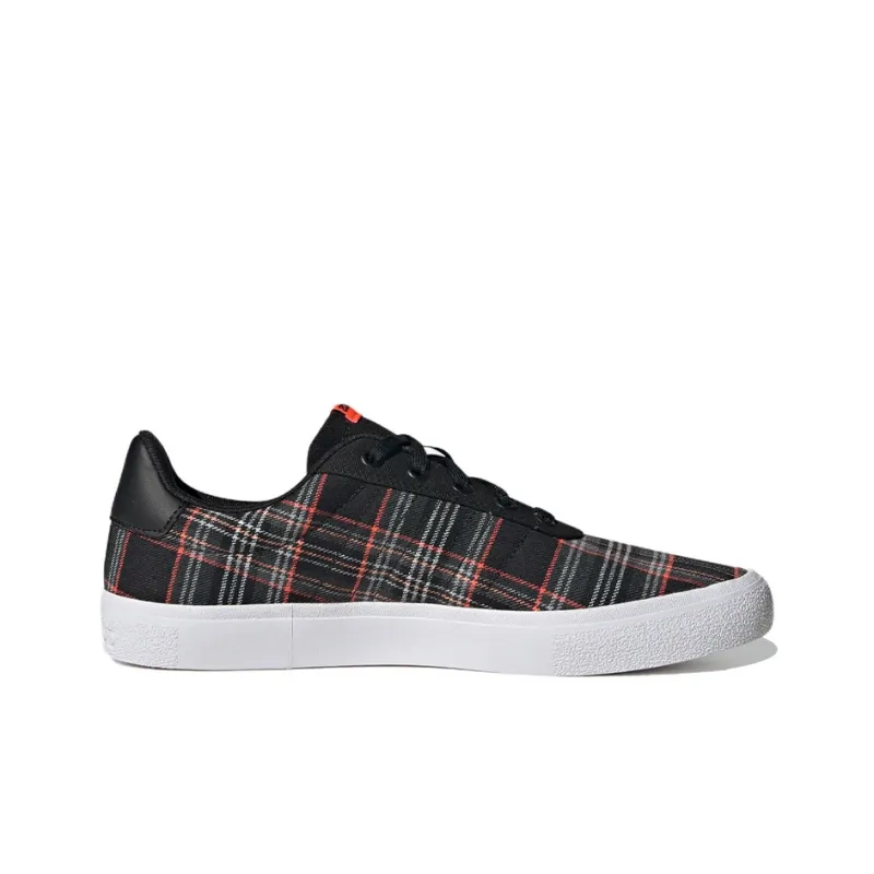 Adidas Vulc Raid3r 'Black Orange Plaid'-1