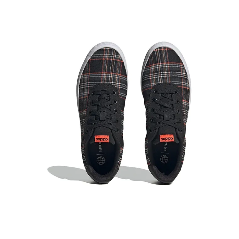 Adidas Vulc Raid3r 'Black Orange Plaid'-2