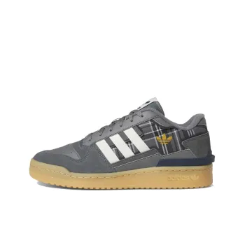 Adidas Originals Forum Exhibit Low Grey Plaid