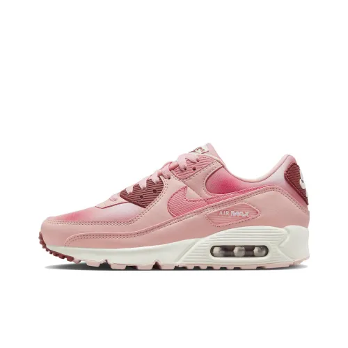 Nike Air Max 90 Casual Shoes Women's Low-Top Pink