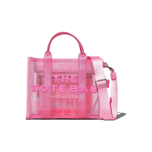 MARC JACOBS Nylon Fabric Tote Bag, Shopping Bag, Shoulder Bag, Crossbody Bag, Handbag Medium Size Women's Pink