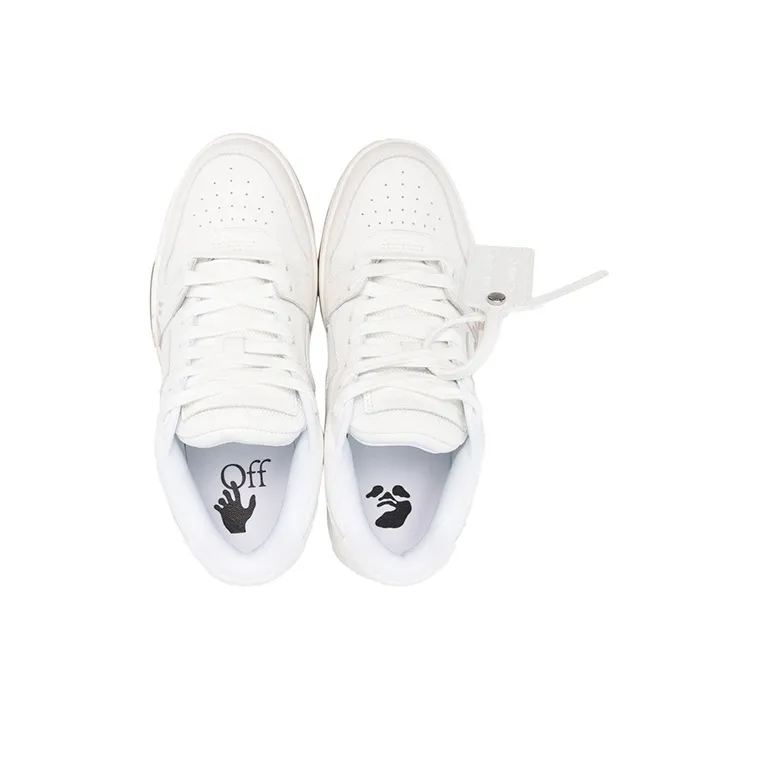 OFF WHITE Out Of Office Low 'For Walking' White Sand Women's-4