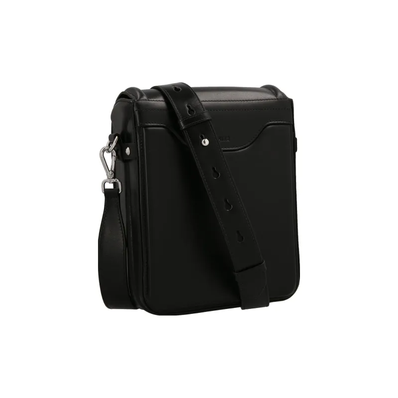 Lemaire Cow Leather Shoulder Bag Crossbody Bag Unisex Black-1
