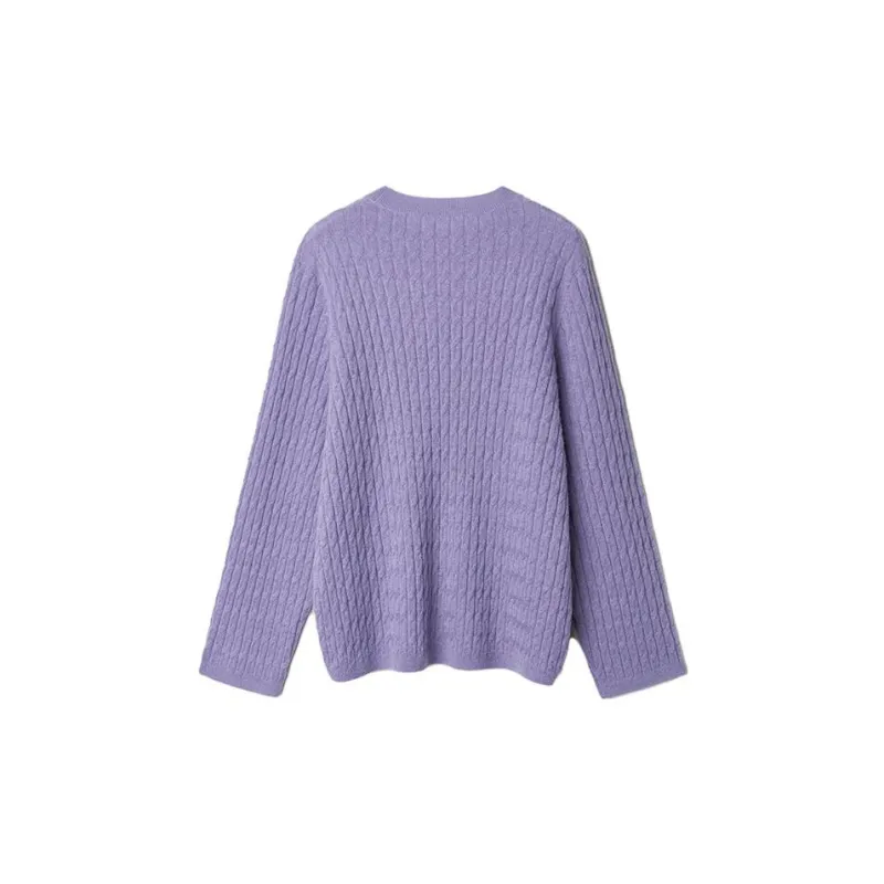 Dimple Hsu Sweaters Women's Purple-1