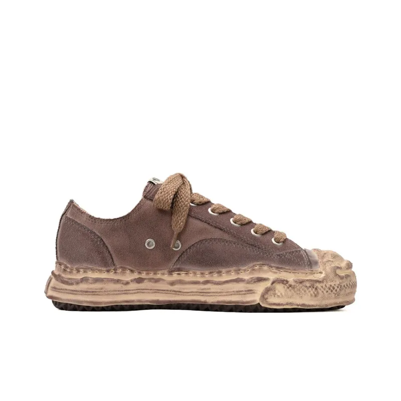 MIHARA YASUHIRO Hank OG Sole Low Dark Brown Overdye-1