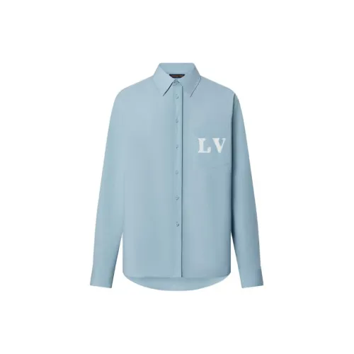 LOUIS VUITTON Shirts Men Blue