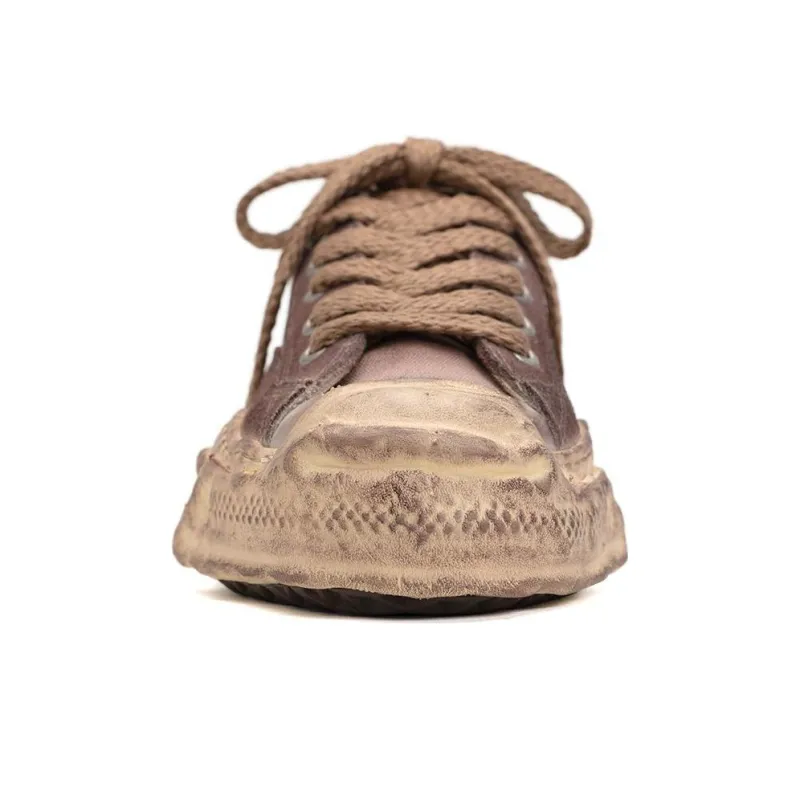 MIHARA YASUHIRO Hank OG Sole Low Dark Brown Overdye-2
