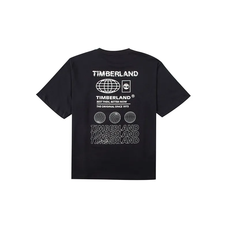 Timberland T Shirts Unisex Black-1