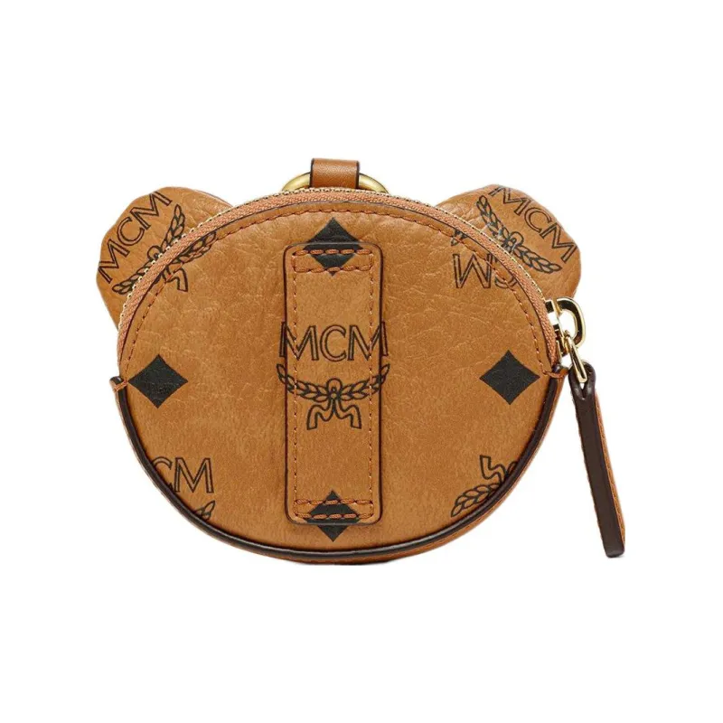 MCM Canvas And Nappa Leather Shoulder Bag Women's Brown-2
