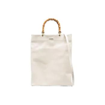 JIL SANDER Logo Lettering Tote Bag