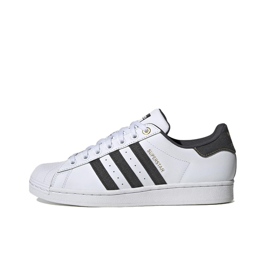 Adidas Originals Superstar White Carbon Gold US M 6