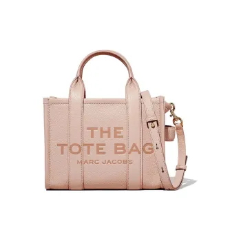 MARC JACOBS Traveler Full Grain Leather Tote Bag Shopping Bag Shoulder Bag Crossbody Bag Handbag Mini Women's Rose Pink