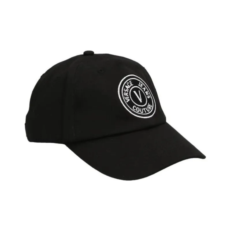 VERSACE JEANS COUTURE Logo embroidered Cotton Baseball Cap-1