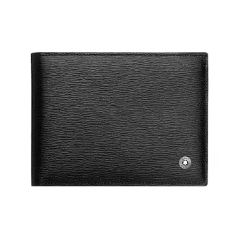 MONTBLANC Cow Leather Wallet Regular Men's Black