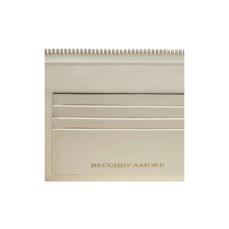 GUCCI Leather Clutch Unisex White-3