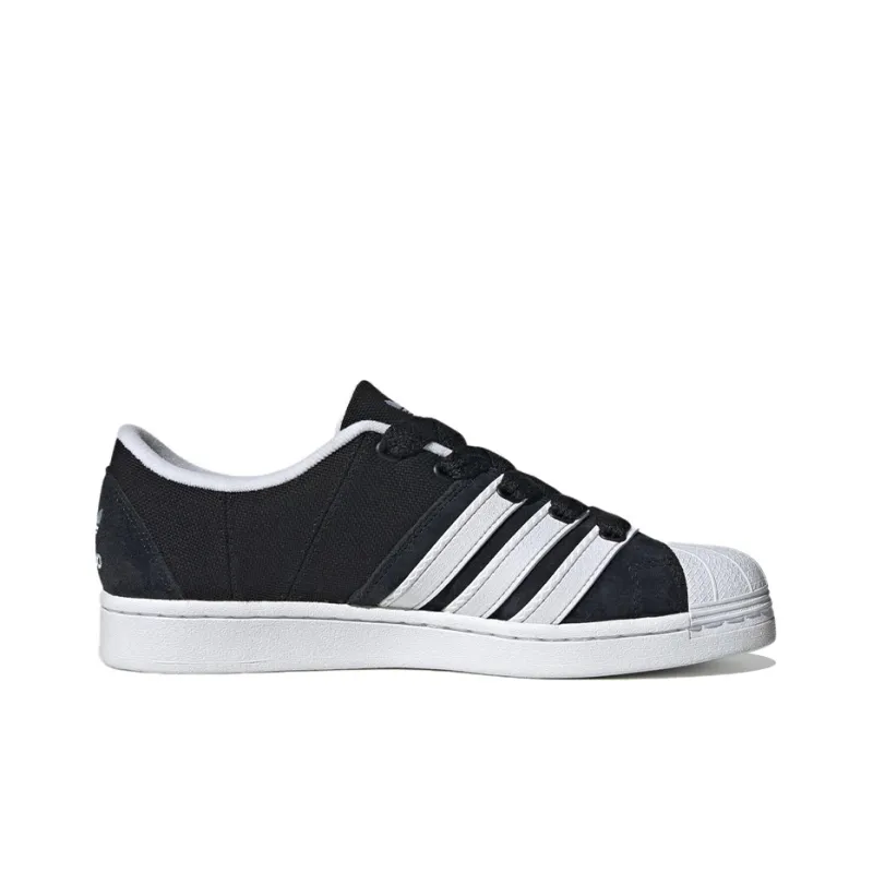 Adidas Superstar Supermodified Core Black Cloud White-1