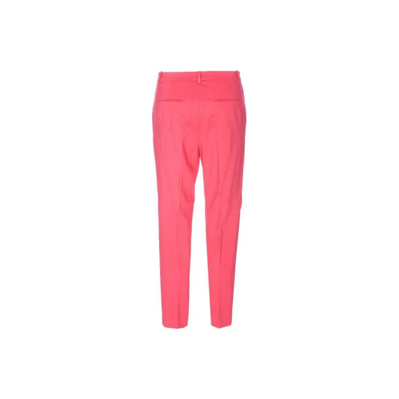 PINKO High-Waist Cropped Bello Pants-1