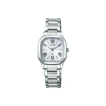 CITIZEN C Photokinetic Movement Stainless Steel Watch Case Watch Women's Watch Silver White ES5050-57A