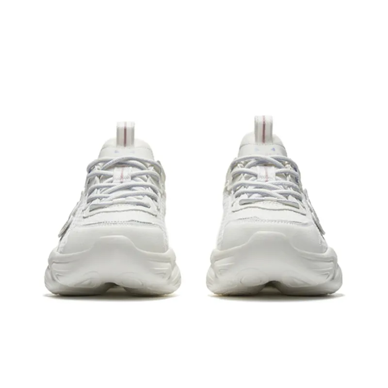 XTEP Claw Shoes 2.0 Anti Slip Wear Resistant Low Top Sports Casual Shoes Women's White Blue-3