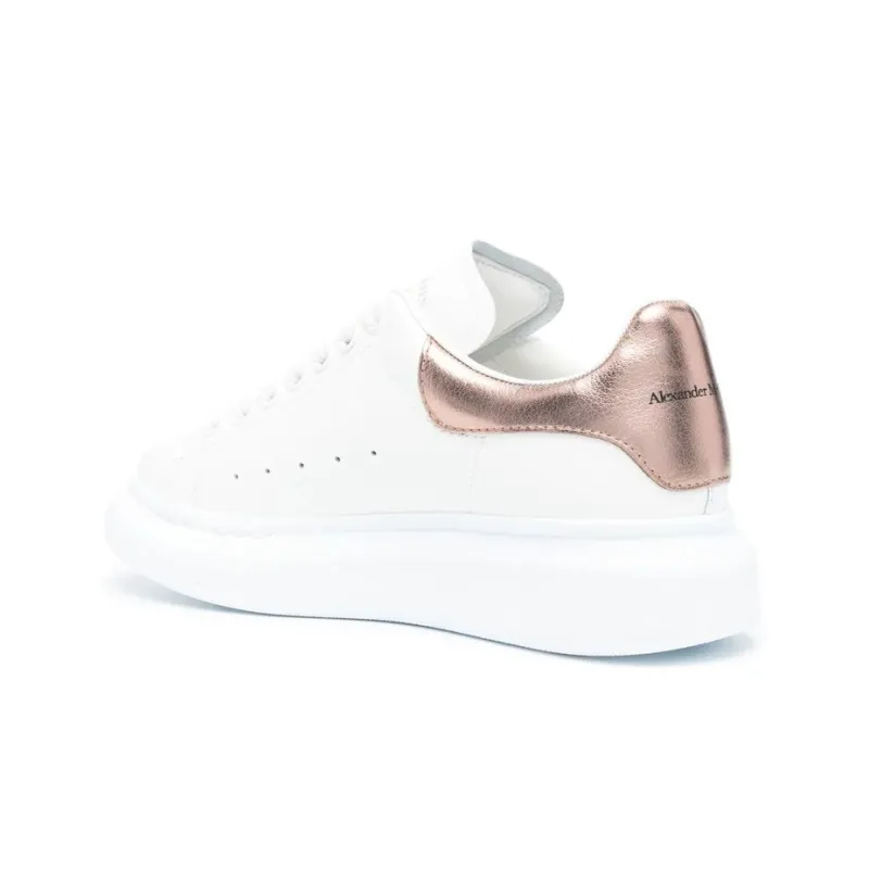Alexander McQueen Oversized Sneaker 'White Rose Gold' Women's-3