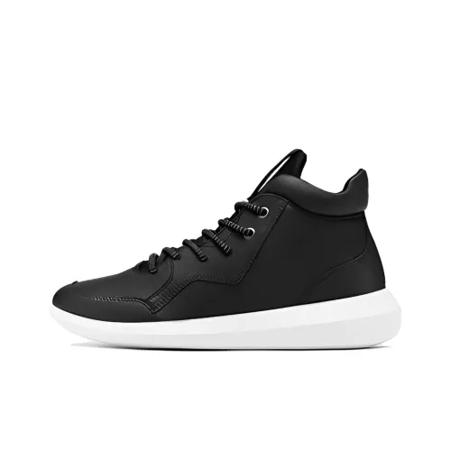 Ecco Racing Speed High-Top Sports Casual Shoes Women's Black