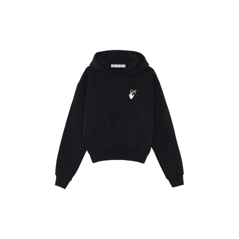 OFF WHITE Slim Fit Pascal Arrow Hoodie-1