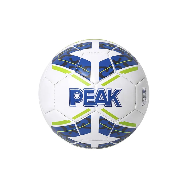PEAK 4/5 Size Soccer PVC Seamless Thermal bonding Unisex White Blue-0