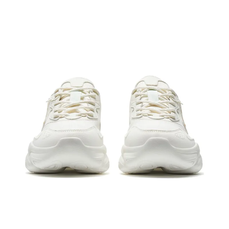XTEP Claw Claw Shoes 2.0 Anti Slip Wear Resistant Low Top Sports Casual Shoes Women's Sail White-3