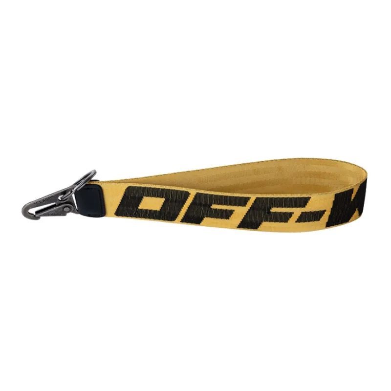 OFF-WHITE Keychain Unisex Yellow-3