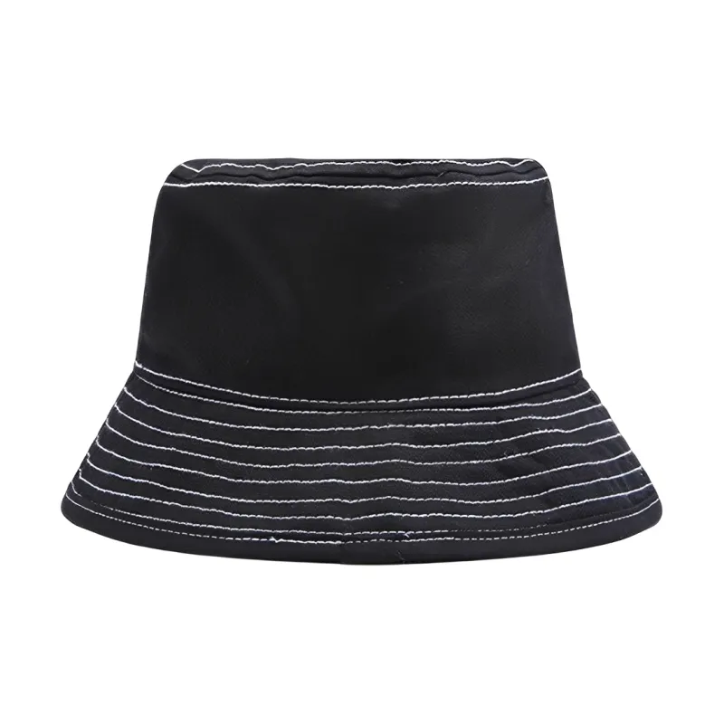VERSACE Bucket Hat Women's Black-2