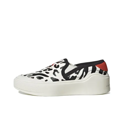 Adidas Stella McCartney X Women's Court Slip-On 'Animal Print'