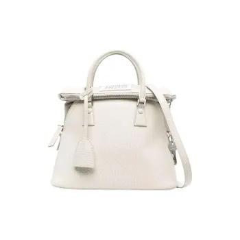 Maison Margiela Four Stitch Logo Top Handle Tote Bag