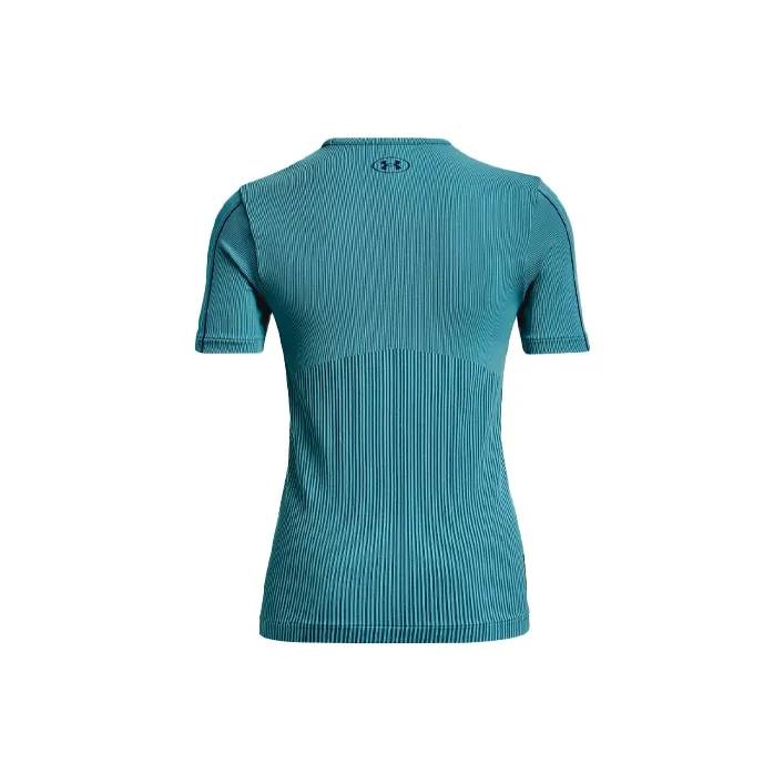 Under Armour Rush T Shirts Women's Glacier Blue-1