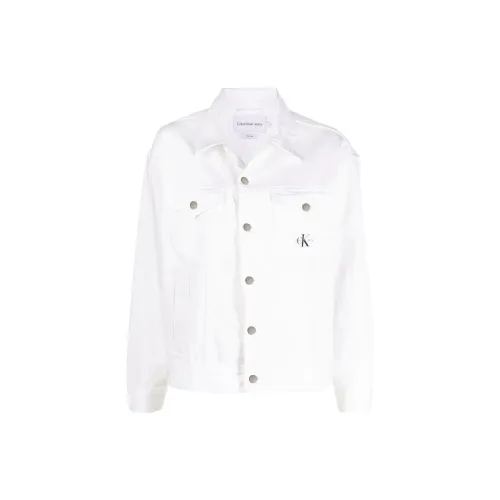 Calvin Klein Jackets Women's White