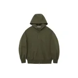 OLIVE / Army Green hooded sweatshirt