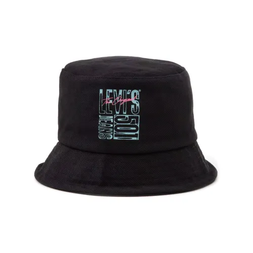 Levis Bucket Hat Unisex Black