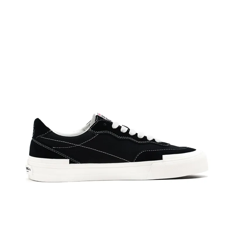 Vision Street Wear Flat Top Low Top Skateboard Shoes Unisex Black-1