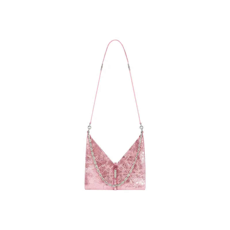 GIVENCHY Cut Out Series Lambskin Shoulder Bag Crossbody Bag Small Size Women's Silk Pink-1