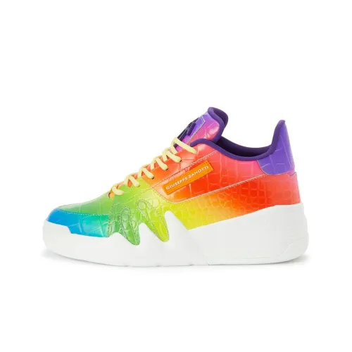 Giuseppe Zanotti/GZ Talon Low Top Stylish Skateboarding Shoes Women's Rainbow