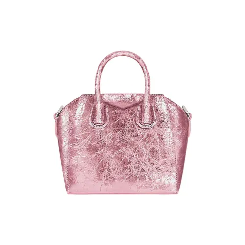 GIVENCHY Antigona Lambskin Shoulder Bag Crossbody Bag Handbag Extra Mini Women's Silk Pink