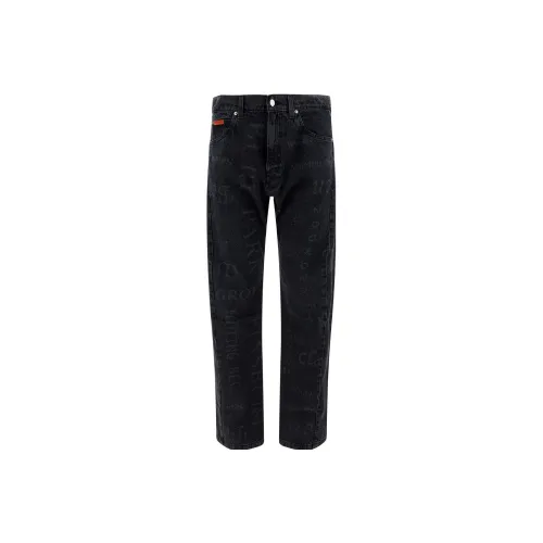 Martine Rose Jeans Men Black