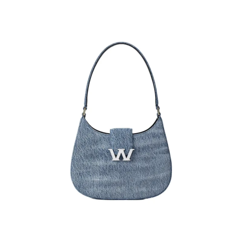 alexander wang Legacy Hobo Denim Bag Small Vintage Light Indigo-0