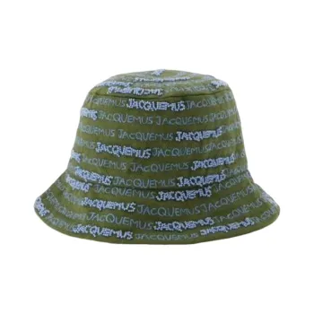 Jacquemus Le Bob Bordado Embroidered Logo Bucket Hat