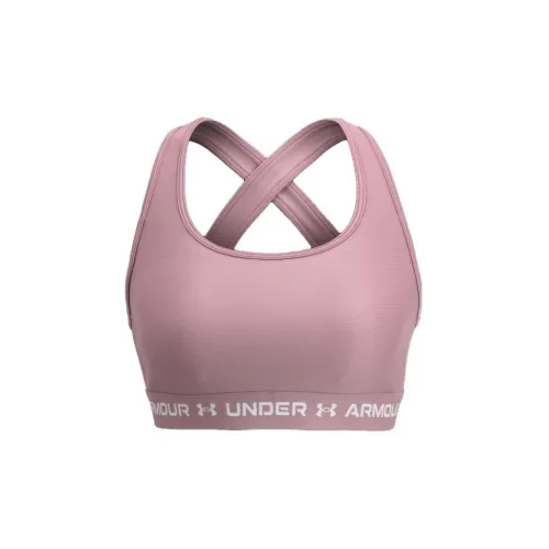 Under Armour Crossback Sports Underwear Women's Serum Pink