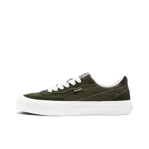 Vision Street Wear Flat Top Skateboard Shoes Unisex Low-Top Army Green