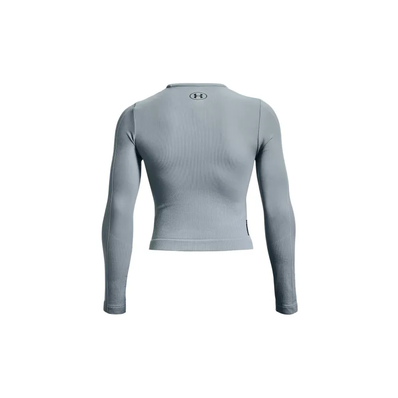 Under Armour RUSH T Shirt Women's Harbor Blue-1