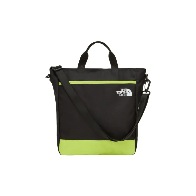 THE NORTH FACE Recycled Polyester Backpack Regular Men's Black/Green-3